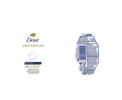 Dove Original Clean Ap Deo Is (Dove Original Clean Ap Deo Is)